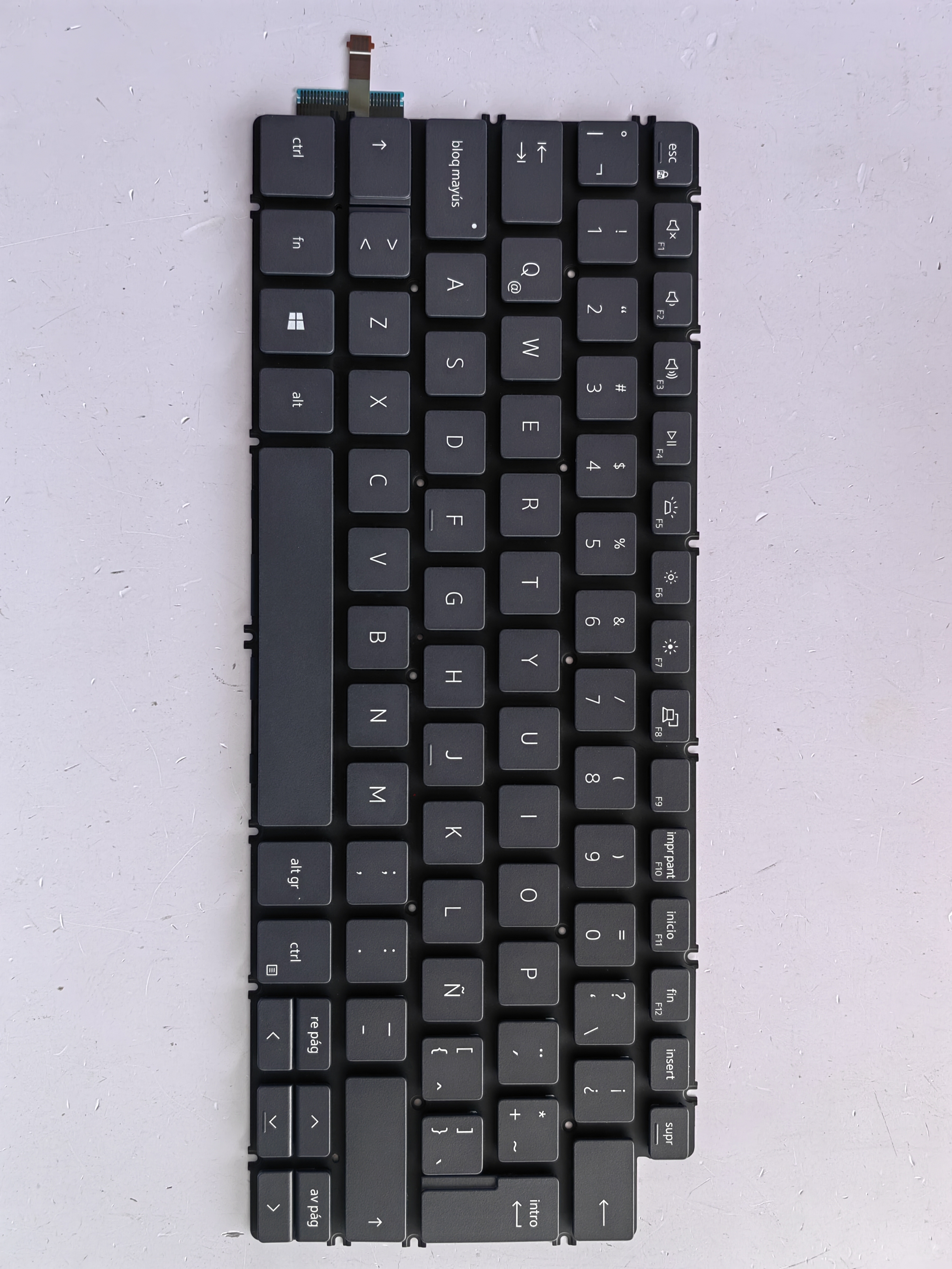 Picture of New Replacement Laptop Keyboard For DELL 5390/5391/5490/5491/7490/7491 Grey Backlit LA Layout